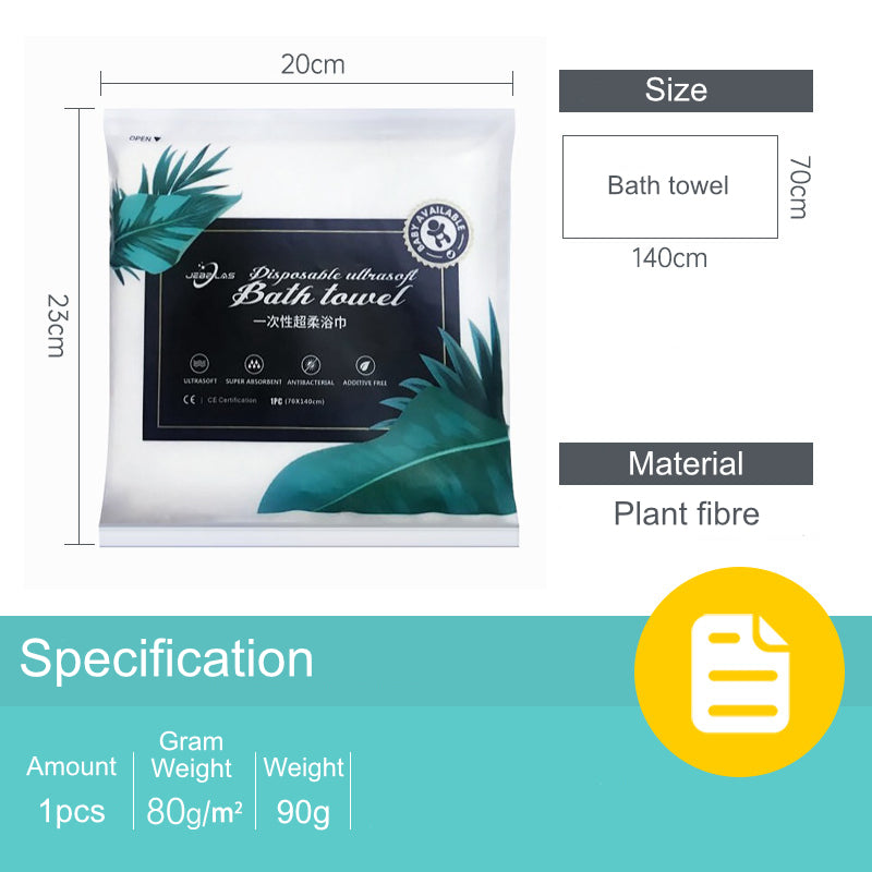 Forest printed packaging Disposable bath towels