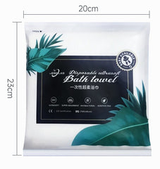 Forest printed packaging Disposable bath towels